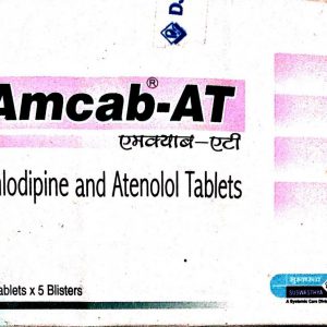 Amcab-At - 5/50 | Amlodipine + Atenolol