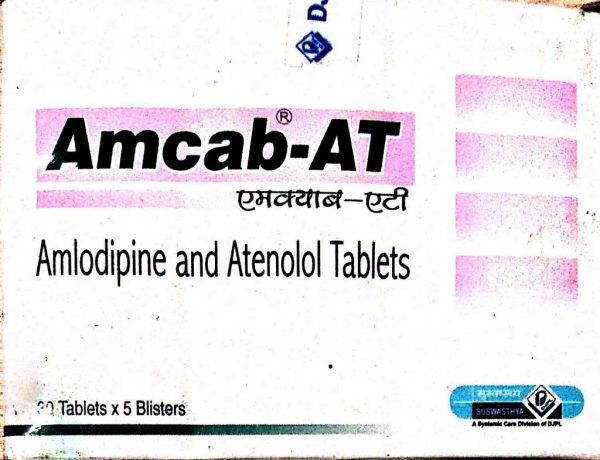 Amcab-At - 5/50 | Amlodipine + Atenolol