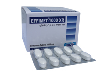 Effimet Xr - 1000 Tablets