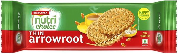 Britannia Nc Thin Arrarot - 300 Gm X 16