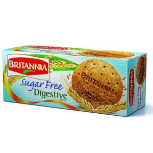 Britannia Digestive Sugar Free 350Gm X 12 [98923]