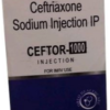 Ceftor 1000mg Injection