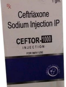 Ceftor 1000mg Injection