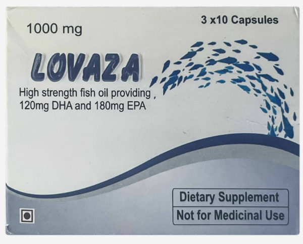 Lovaza 1000Mg Tab 1X10