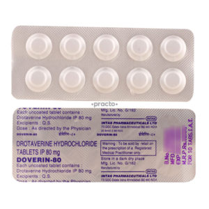 Doverin 80Mg Tab 10"S