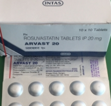 Arvast 20Mg 1X10
